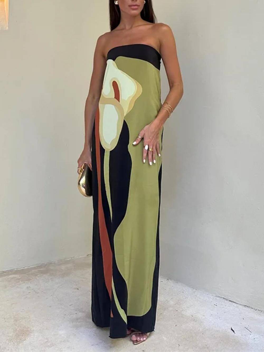 B&M™ | Abito Maxi Stampato
