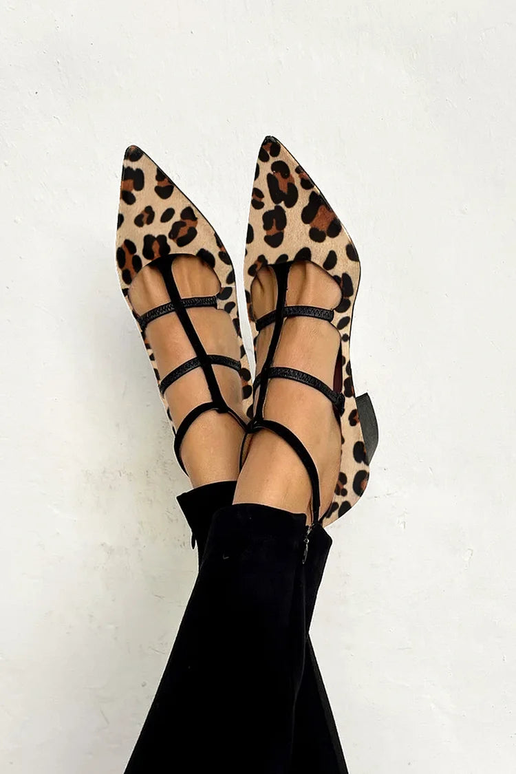 B&M™ | Ballerine Animalier con Cinturini