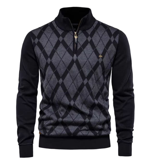 B&M™ | Maglione da uomo con mezza zip