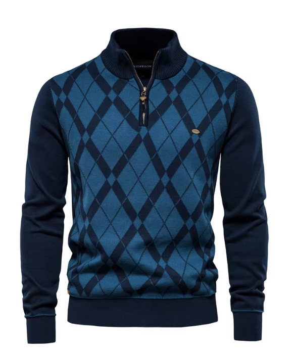 B&M™ | Maglione da uomo con mezza zip
