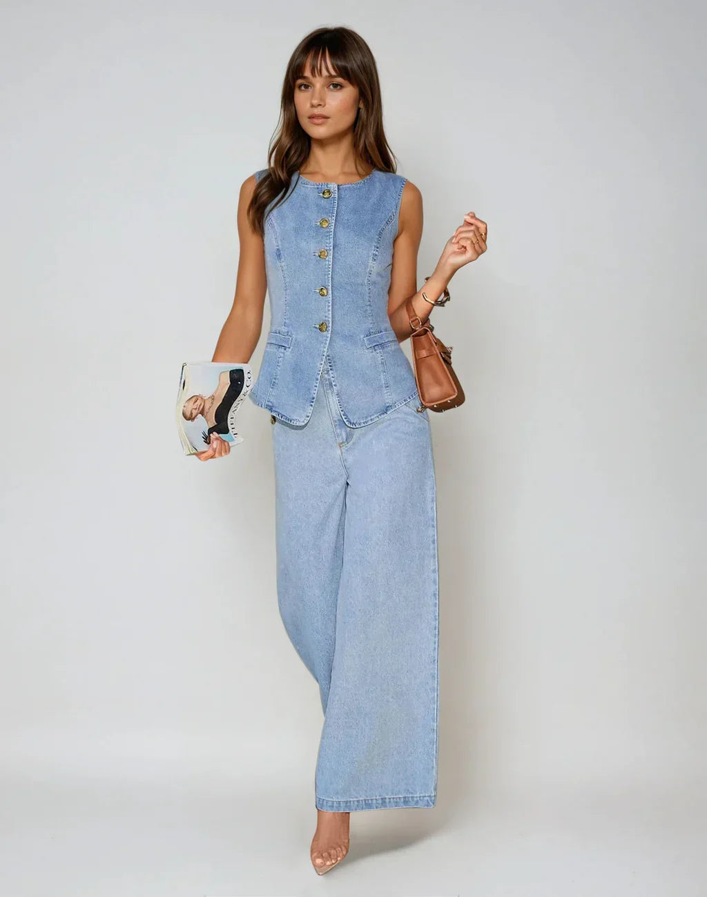 B&M™ | Completo Denim Raffinato