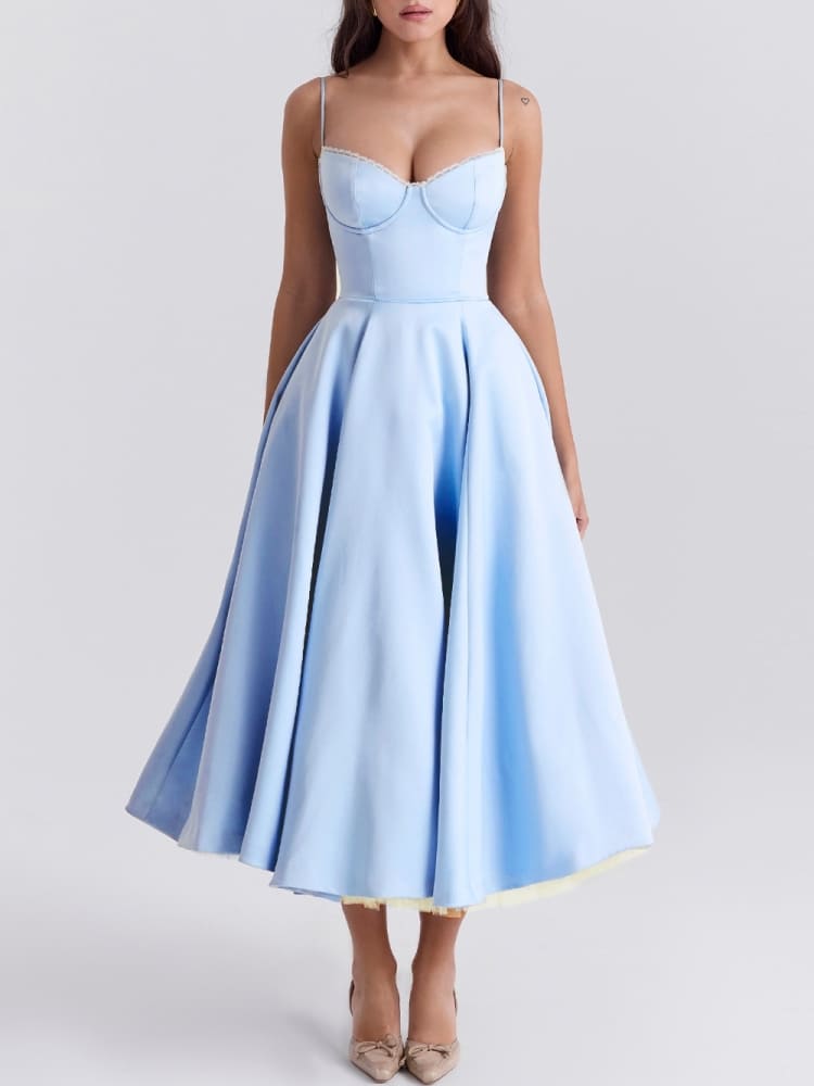 B&M™ | Abito Midi in Tulle Blu